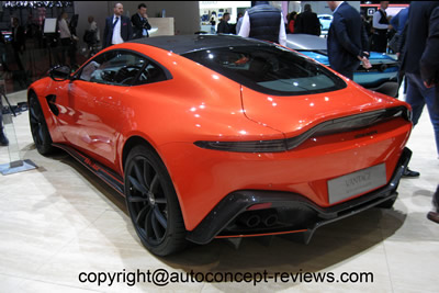 Aston Martin Vantage V8 prepared with Q specifications